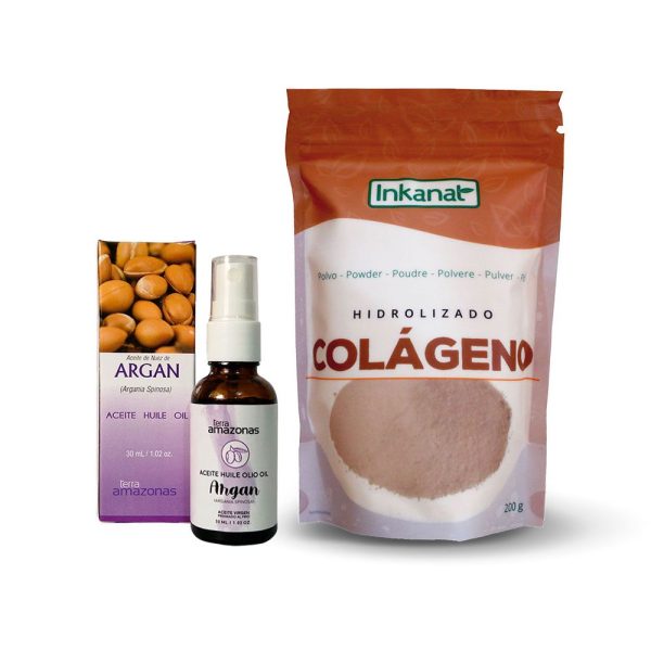 Argan con colageno en polvo